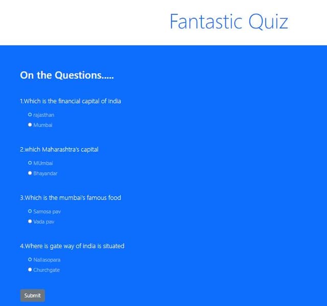 FantasticQuiz 